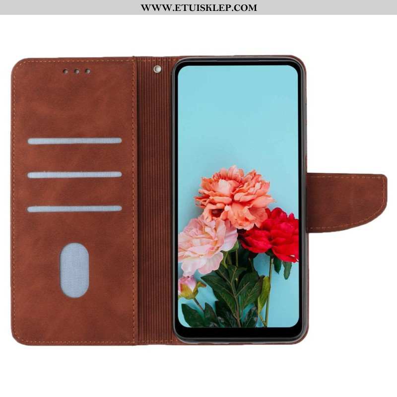 Etui Folio do Xiaomi Redmi A1 Smycz W Jednolitym Kolorze